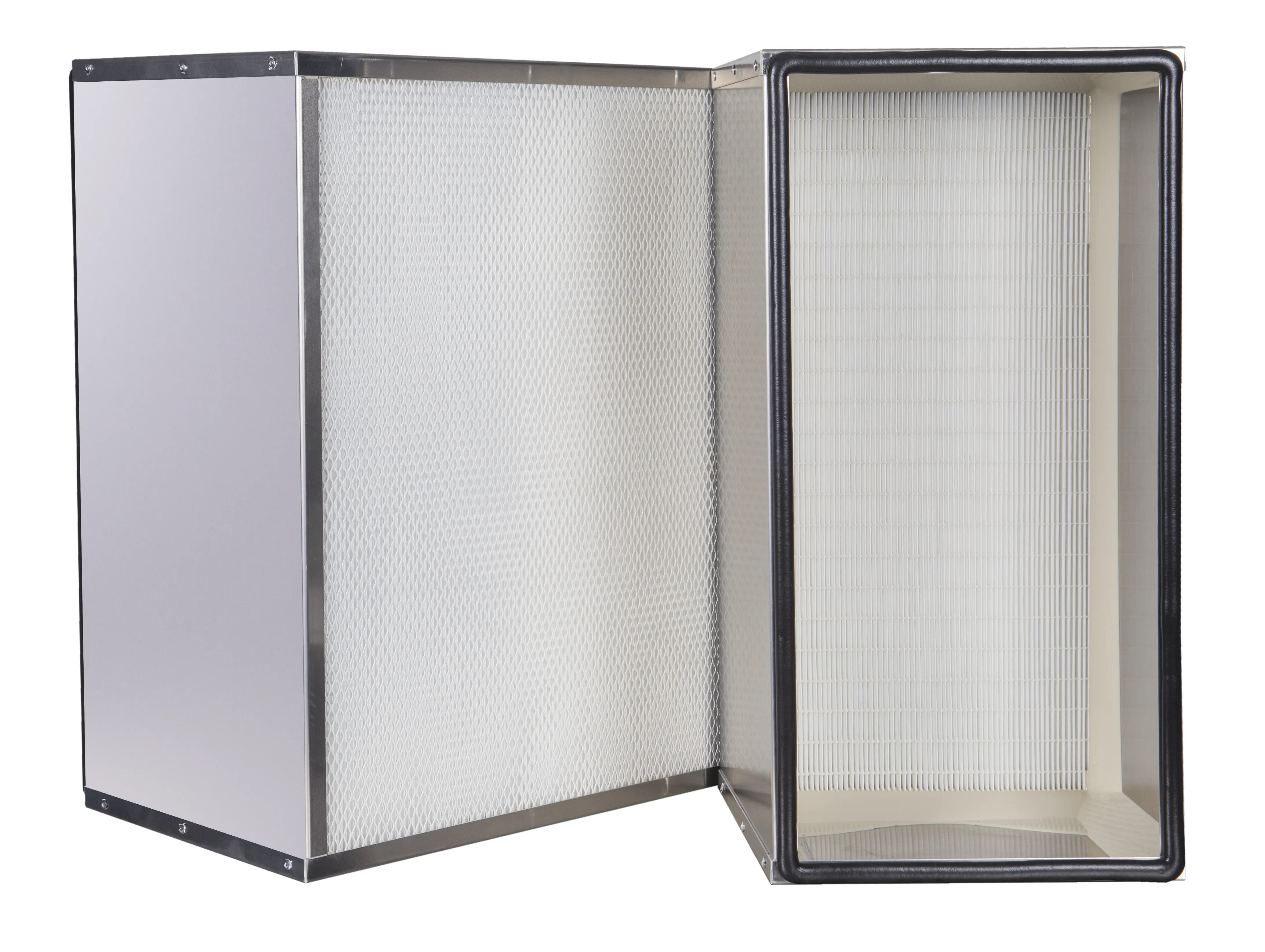 Yüksek Kapasiteli Hepa Filtreler-292 MM Galvanizli Çerçeve
